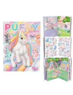 Ylvi libro con pegatinas en relieve