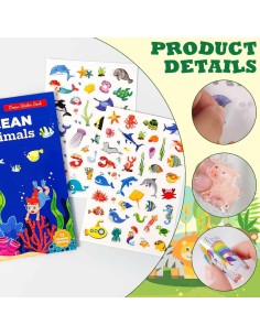 Ylvi libro con pegatinas en relieve 2