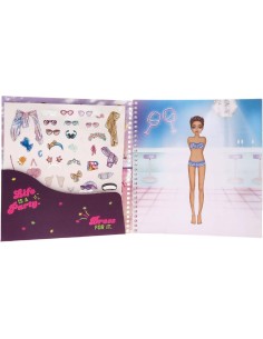 TOPModel Dress Me Up Stickerbook Sports