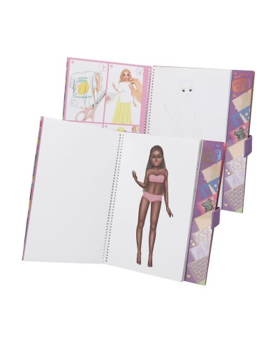 Libro para colorear especial TOPModel