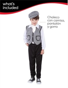 DISFRAZ CHULAPO CLASSIC  5-7 AÑOS