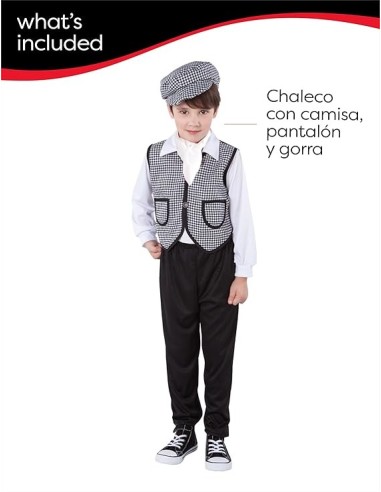 DISFRAZ CHULAPO CLASSIC  5-7 AÑOS