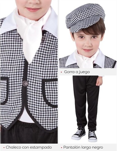 DISFRAZ CHULAPO CLASSIC  5-7 AÑOS