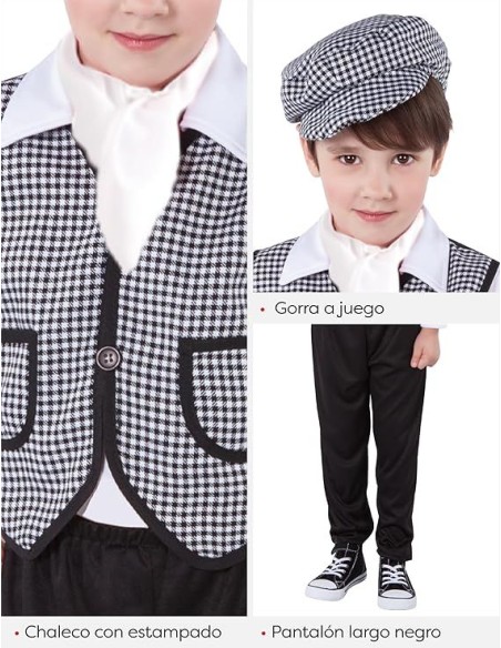 DISFRAZ CHULAPO CLASSIC  12-24 MESES