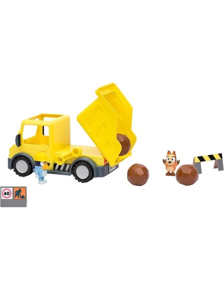Bluey Camión Volquete con 2 Figuras