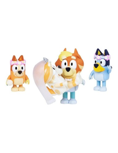 Bluey Pack 4 Figuras Varios Modelos