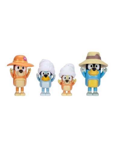 Bluey Pack 4 Figuras Varios Modelos