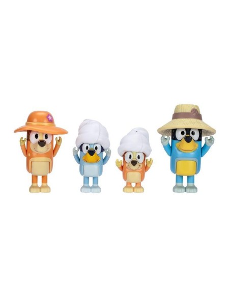 Bluey Pack 4 Figuras Varios Modelos