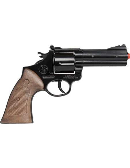 REVOLVER POLICIA 12 TIROS NEGRO