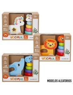 WOOMAX ZOOKABEE-ARRASTRE MADERA ANIMALES
