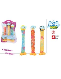 AQUA WORLD- JUEGO PISCINA 3 STICKS PATIT