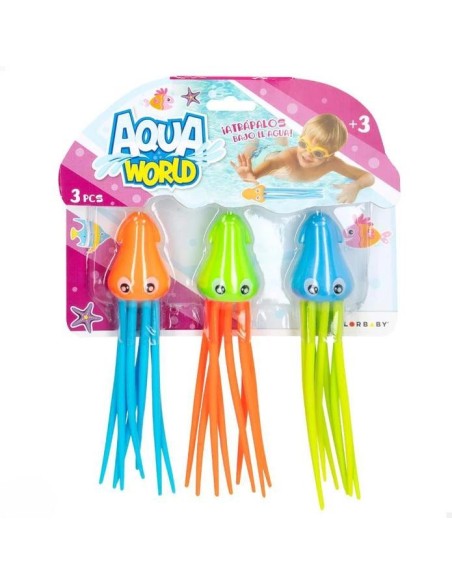 AQUA WORLD - JUEGO ACUATICO 3 PULPOS