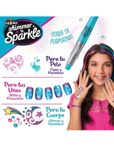 SHIMMER N SPARKLE-3 EN 1 SET DE BELLEZA