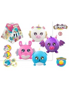 BIGGIES-PELUCHE ANIMAL HINCHABLE D45CM 4