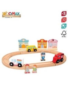 WOOMAX-CIRCUITO PISTA C/VEHICULOS-FIGURA 2