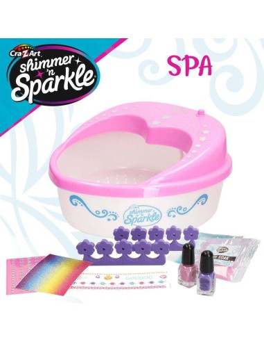 SHIMMER N SPARKLE-SPA PIES 5 EN 1 C/LUZ