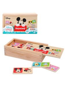 WOOMAX-DISNEY DOMINO MADERA 19 CM