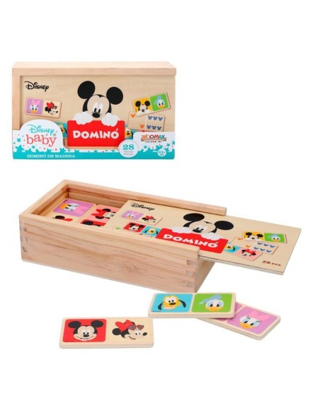 WOOMAX-DISNEY DOMINO MADERA 19 CM