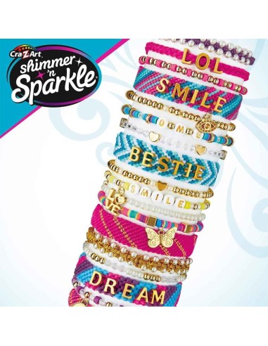 SHIMMER N SPARKLE-SET BRAZALETES FASHION