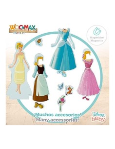 WOOMAX-DISNEY JGO VESTIDOS MADERA MAGN 2
