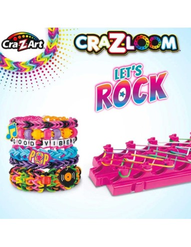 CRA-Z-LOOM-ESTUDIO BRAZALETS LET´S ROCK