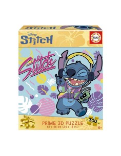 Puzzle 3D Lenticular 300 Stitch Disney E