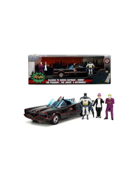 Coche Metal Batmóvil 1966 Classic 1:24
