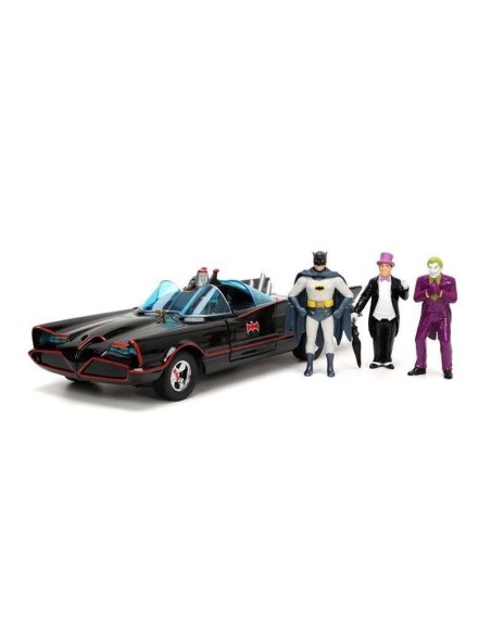 Coche Metal Batmóvil 1966 Classic 1:24