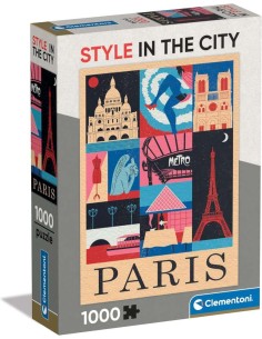 Puzzle 1000 Pzs Style In The City Paris