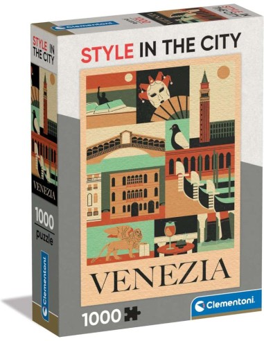 Puzzle 1000 Pzs Style In The City Venezi