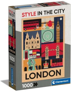 Puzzle 1000 Pzs Style In The City London