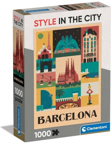 Puzzle 1000 Pzs Style In The City Barcel