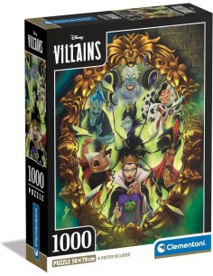 Puzzle 1000 Pzs Hqc Villains - Compact -