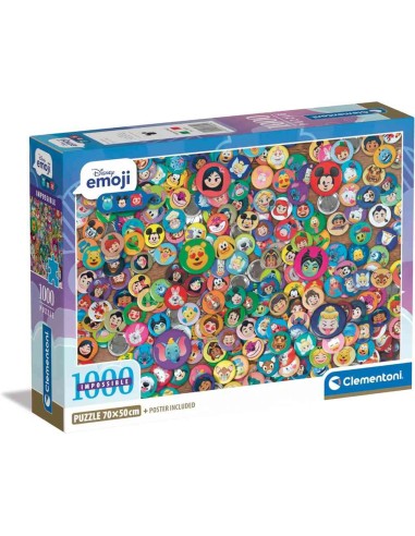 Puzzle 1000 Pzs Impossible Disney Mult.