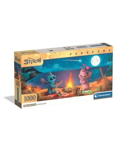 Puzzle 1000 Pzs Panorama Disney Stitch