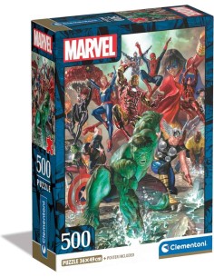 Puzzle 500 Pzs Marvel Compact Box