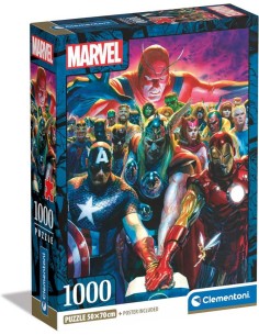 Puzzle 1000 Pzs Marvel Avengers - Compac