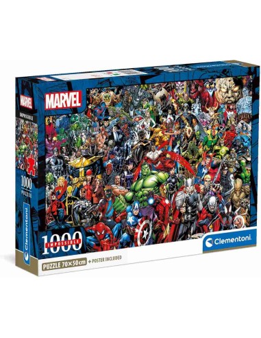 Puzzle 1000 Pzs Impossible Marvel
