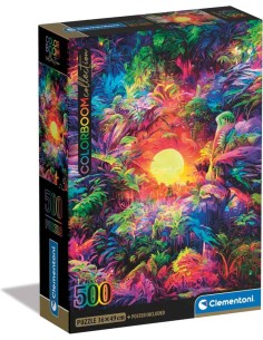 Puzzle 500 Pzs Hqc Colorboom Psychedelic