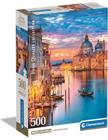 Puzzle 500 Pzs Hqc Lighting Venice Compa