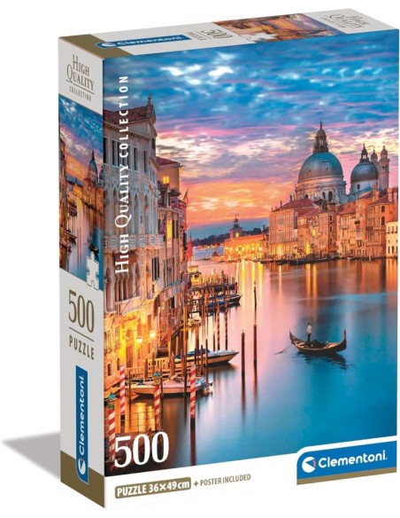 Puzzle 500 Pzs Hqc Lighting Venice Compa
