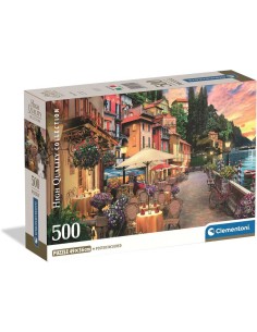 Puzzle 500 Pzs Hqc Lake Como Compact Box