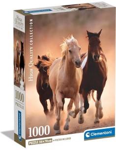 Puzzle 1000 Pzs Hqc Running Horses Compa
