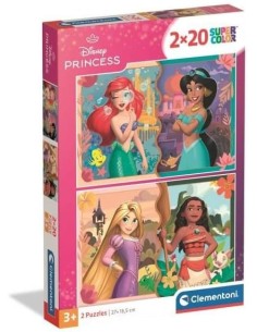 Puzzle 2X20 Pzs Disney Princess 2025