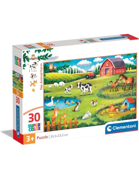 Puzzle La granja de animales de 30 pieza
