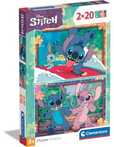 Puzzle 2X20 Pzs Disney Stitch