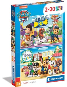 Puzzle 2X20 Pzs Paw Patrol