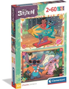 Puzzle 2X60 Pzs Stitch 2025