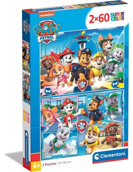 Puzzle 2X60 Pzs Paw Patrol
