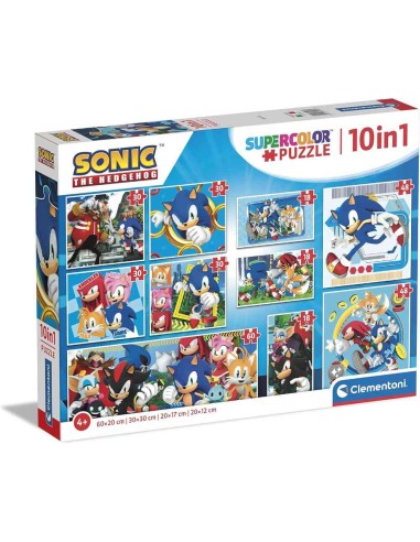 Puzzle 10 en 1 Sonic The Hedg